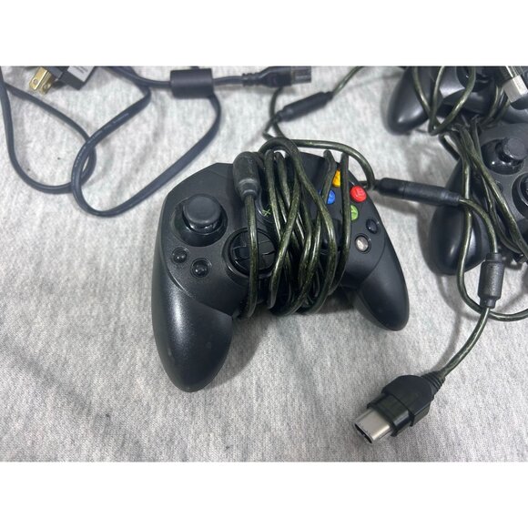 Microsoft Xbox 3 Console Set Fatty Duke With Controller Power Supply and AV Cabl - Picture 2 of 7